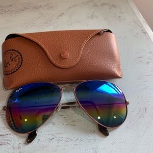 Ray-Ban rainbow oversized aviators
